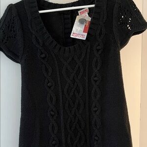 Mossimo Cute Cable Knit Short Sleeve Girl’s Dress